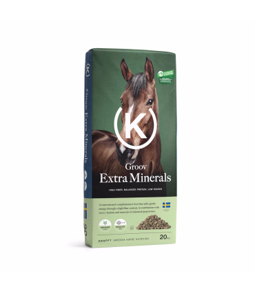 Krafft Groov Extra Minerals – komplet kraftfoder med ekstra næring.
