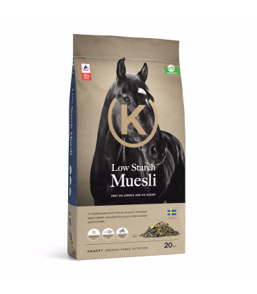 Krafft Low Starch Muesli - Hestefoder - HesteGrovvaren