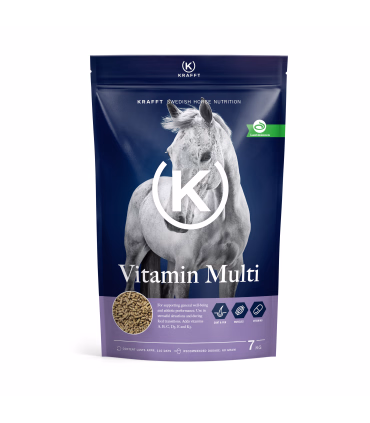 Krafft Vitamin Multi Pellets - Hestefoder - HesteGrovvaren