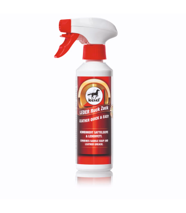Leovet Leather Care Quick & Easy - Læderpleje - HesteGRovvaren