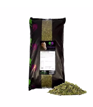 Amequ Lucerne Topmix Omega-3 - Hestefoder - HesteGrovvaren