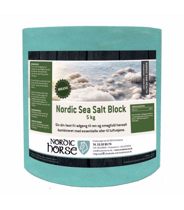 Nordic Sea Salt Block - Breathe - Tilskud hest - HesteGrovvaren