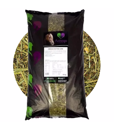 Amequ Omega3 Active Care - Hestefoder - HesteGrovvaren