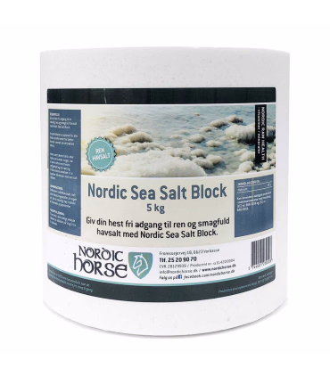 Nordic Sea Salt Block - Hestefoder - HesteGrovvaren