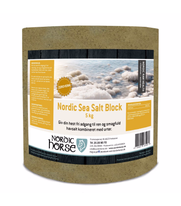 Nordic Sea Salt Block - Zero Verm 5 kg
