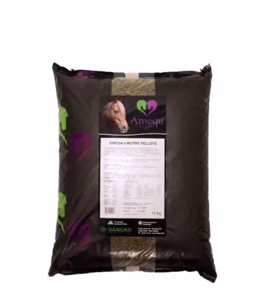 Amequ Omega-3 Active Pellets - Hestefoder - HesteGrovvaren