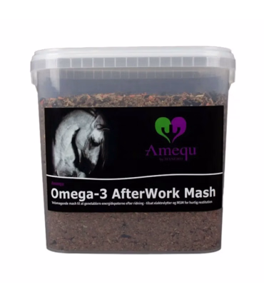 Amequ Omega-3 Afterwork Mash  - Hestefoder - HesteGrovvaren