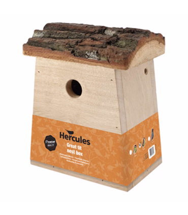 Redekasse Musvit i Eg - Vildfuglefoder - HesteGrovvaren