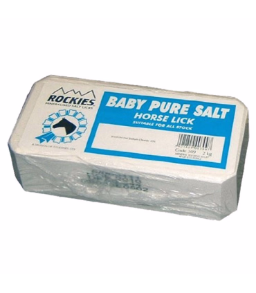 Rockies Baby Pure Salt - Hestefoder - HesteGrovvaren