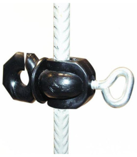 Ryom isolator med øjeskrue - Hegnsartikler - HesteGrovvaren