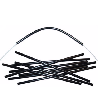 Ryom isolatorrør sort 4 mm hul - Hegnsartikler - HesteGrovvaren