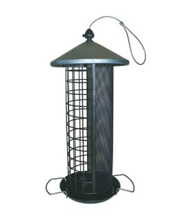 Ryom kombi fuglefoder automat - Vildfuglefoder - HesteGrovvaren
